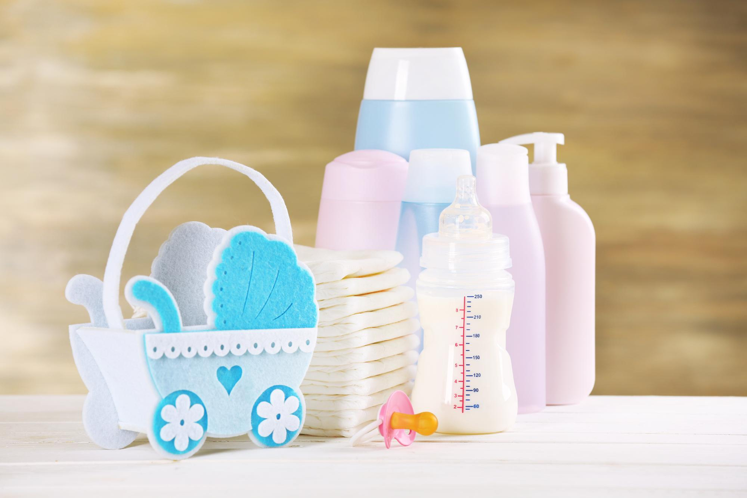 Baby in nursery